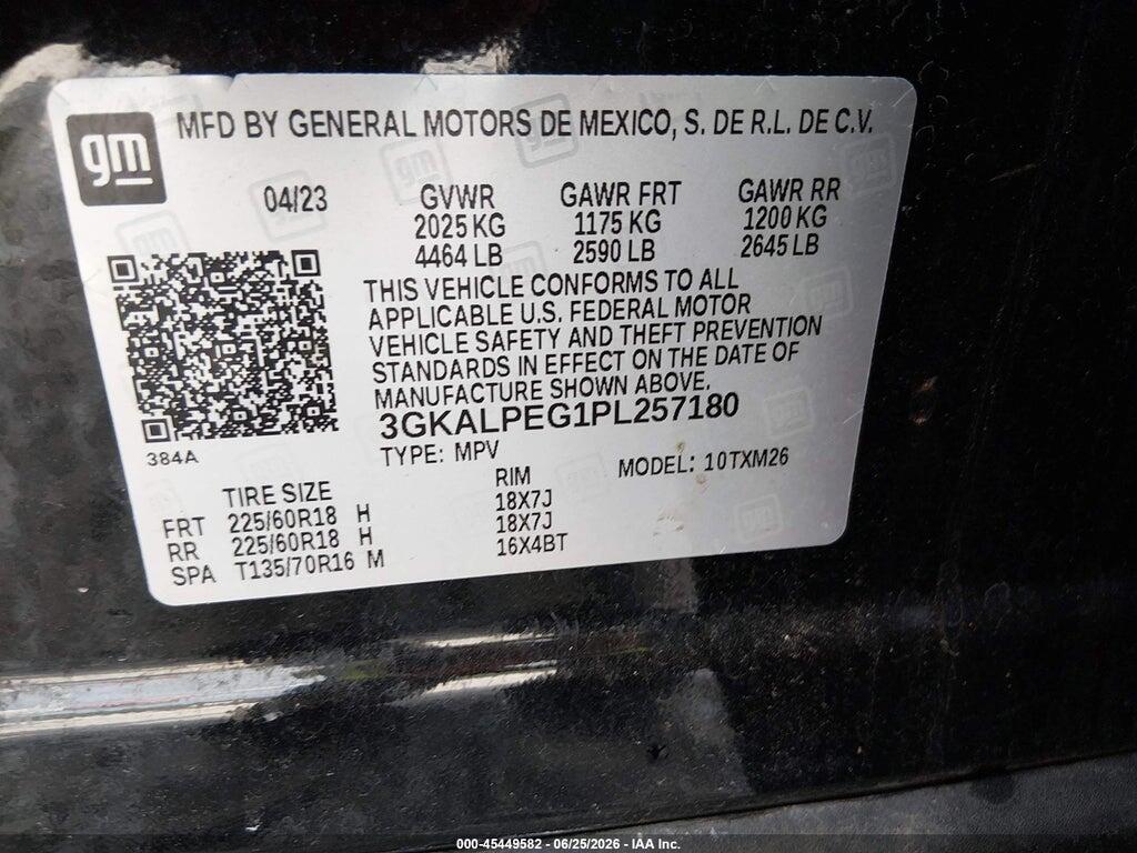 3GKALPEG1PL257180 2023 GMC TERRAIN photo no. 9