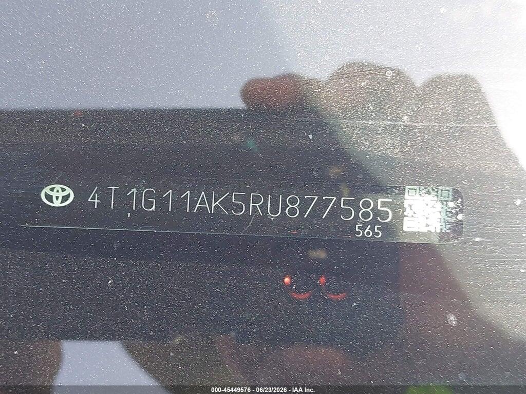 4T1G11AK5RU877585 2024 TOYOTA CAMRY photo no. 9