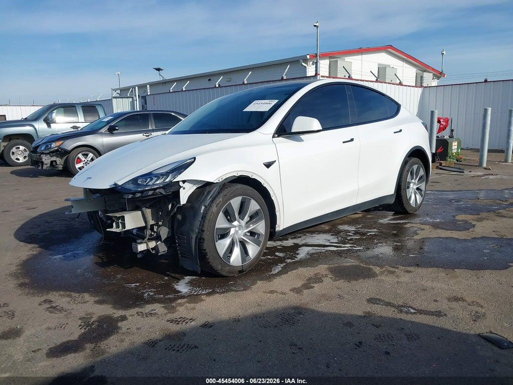 7SAYGDEE2NF359260 2022 TESLA MODEL Y photo no. 2