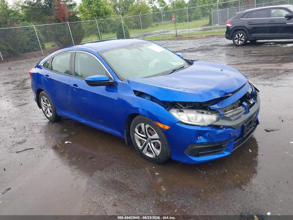 19XFC2F54GE090156 2016 HONDA CIVIC photo no. 1