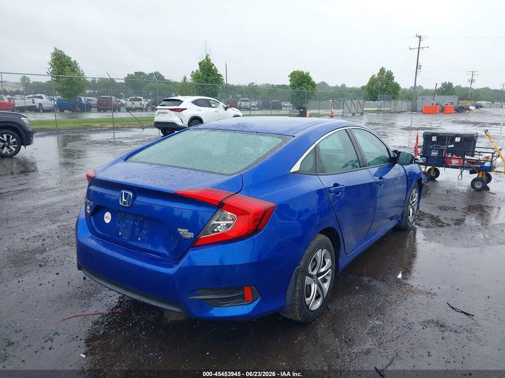 19XFC2F54GE090156 2016 HONDA CIVIC photo no. 4