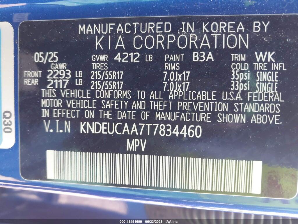 KNDEUCAA7T7834460 2026 KIA SELTOS photo no. 9