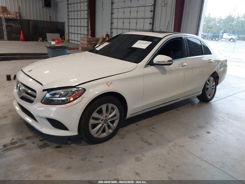 55SWF8EB0KU314820 2019 MERCEDES-BENZ C 300 photo no. 2