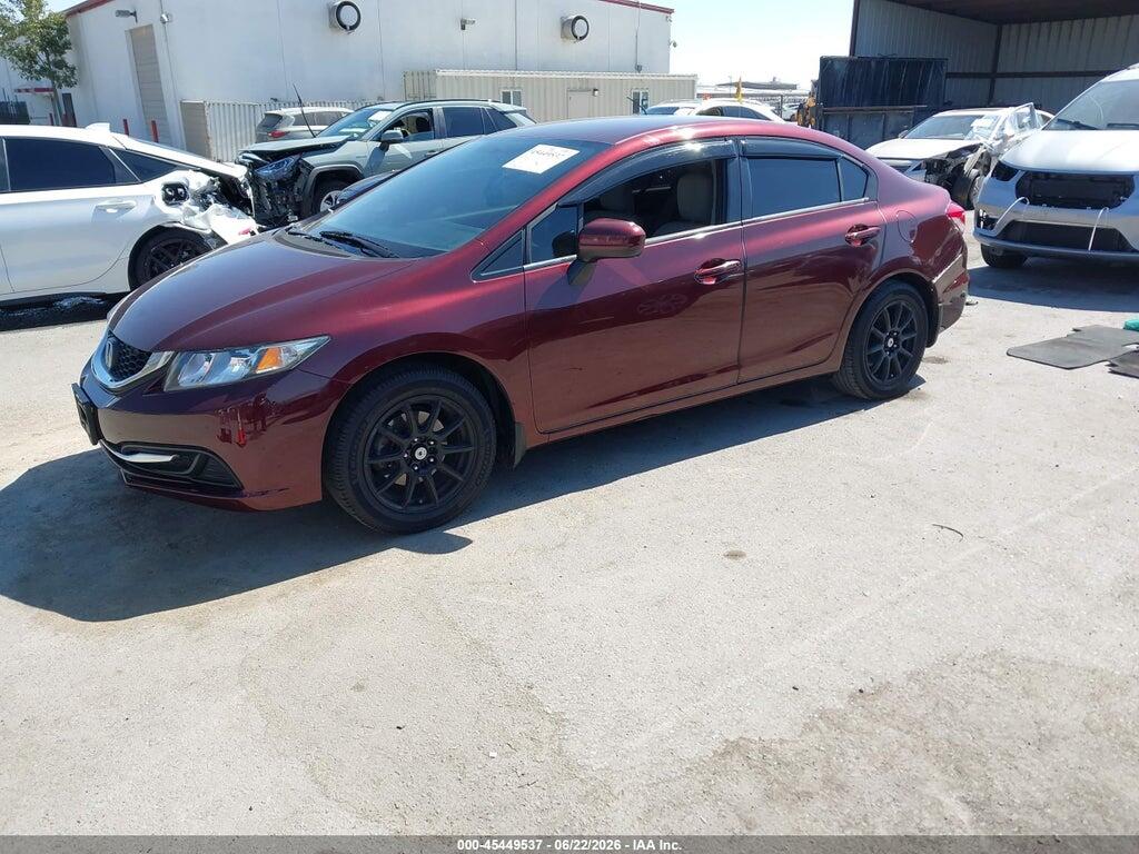 19XFB2F57FE271902 2015 HONDA CIVIC photo no. 2