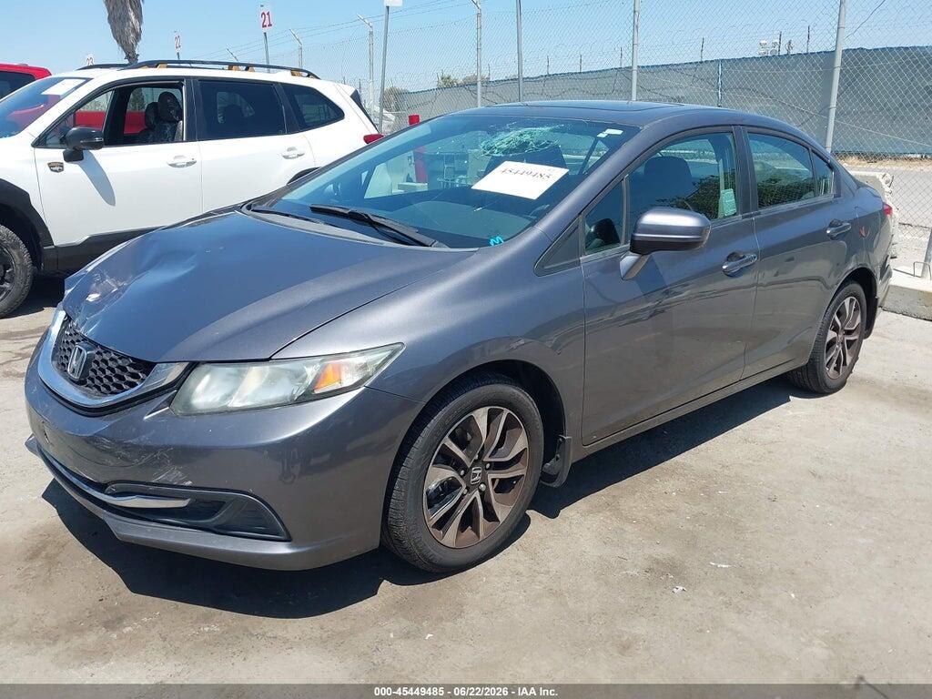 2HGFB2F85FH566755 2015 HONDA CIVIC photo no. 2