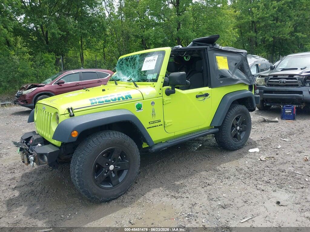 1C4AJWAG9GL325481 2016 JEEP WRANGLER photo no. 2