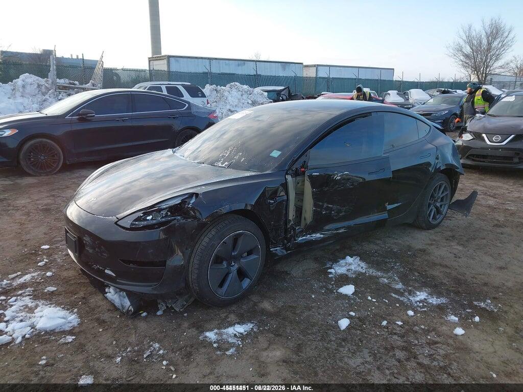 5YJ3E1EB9MF995285 2021 TESLA MODEL 3 photo no. 2