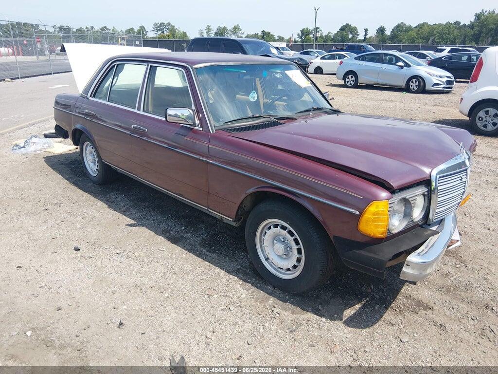 WDBAB33C3FA262473 1985 MERCEDES-BENZ 300 photo no. 1