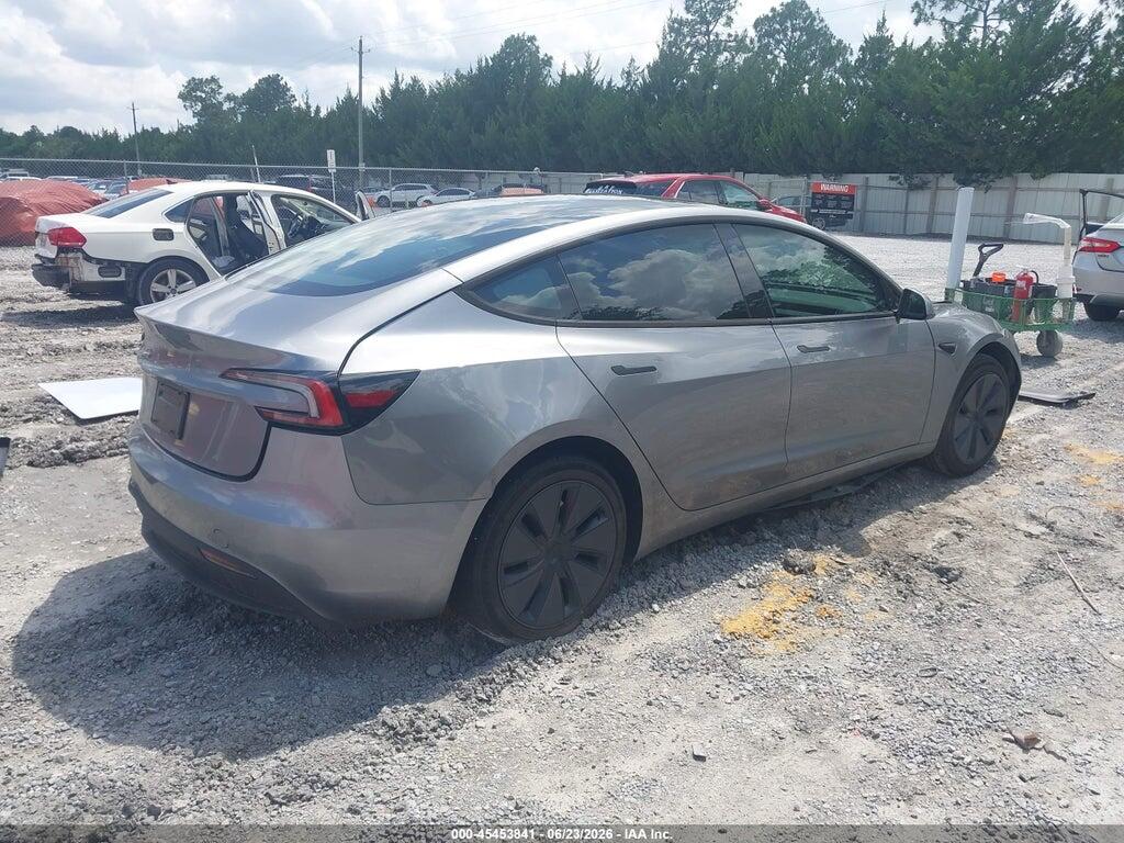 5YJ3E1EA4SF021119 2025 TESLA MODEL 3 photo no. 4