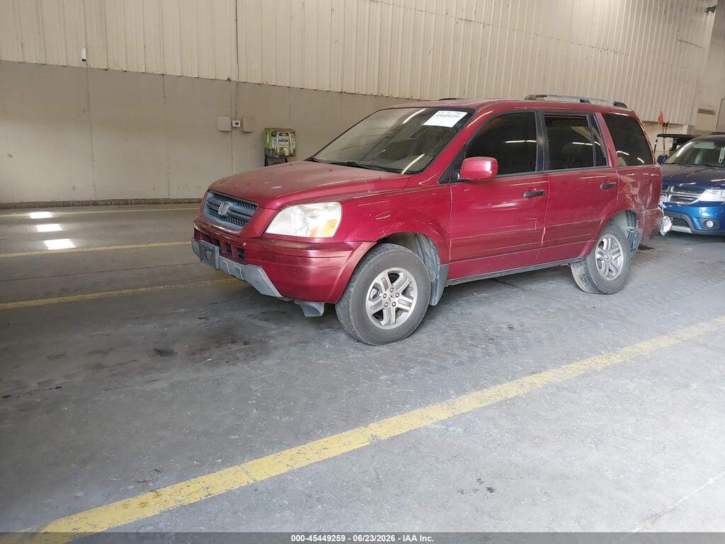5FNYF18505B065933 2005 HONDA PILOT photo no. 2