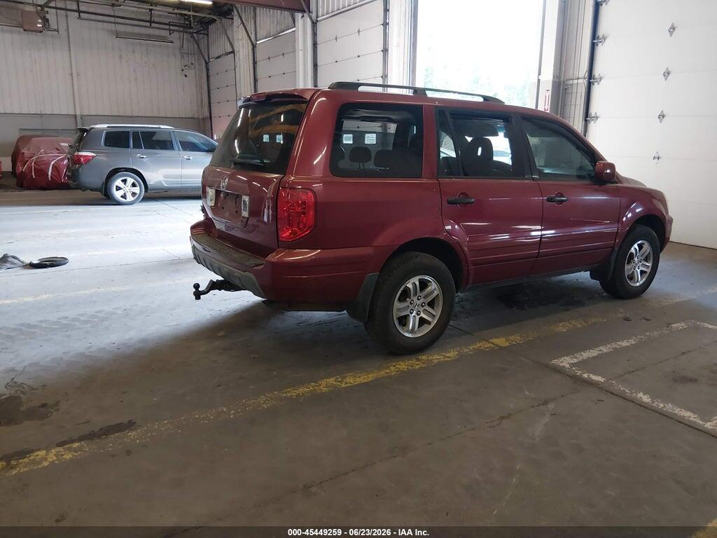 5FNYF18505B065933 2005 HONDA PILOT photo no. 4
