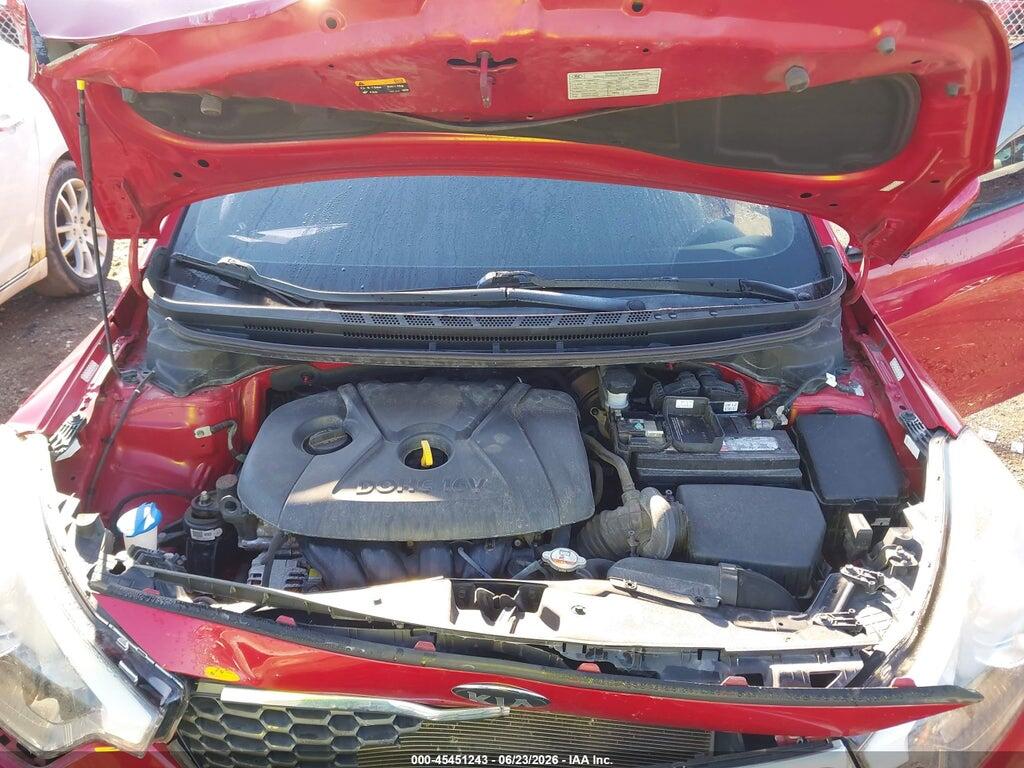 KNAFK4A62G5567979 2016 KIA FORTE photo no. 10