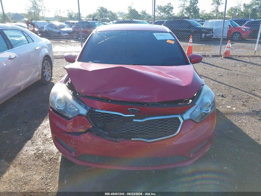 KNAFK4A62G5567979 2016 KIA FORTE photo no. 12