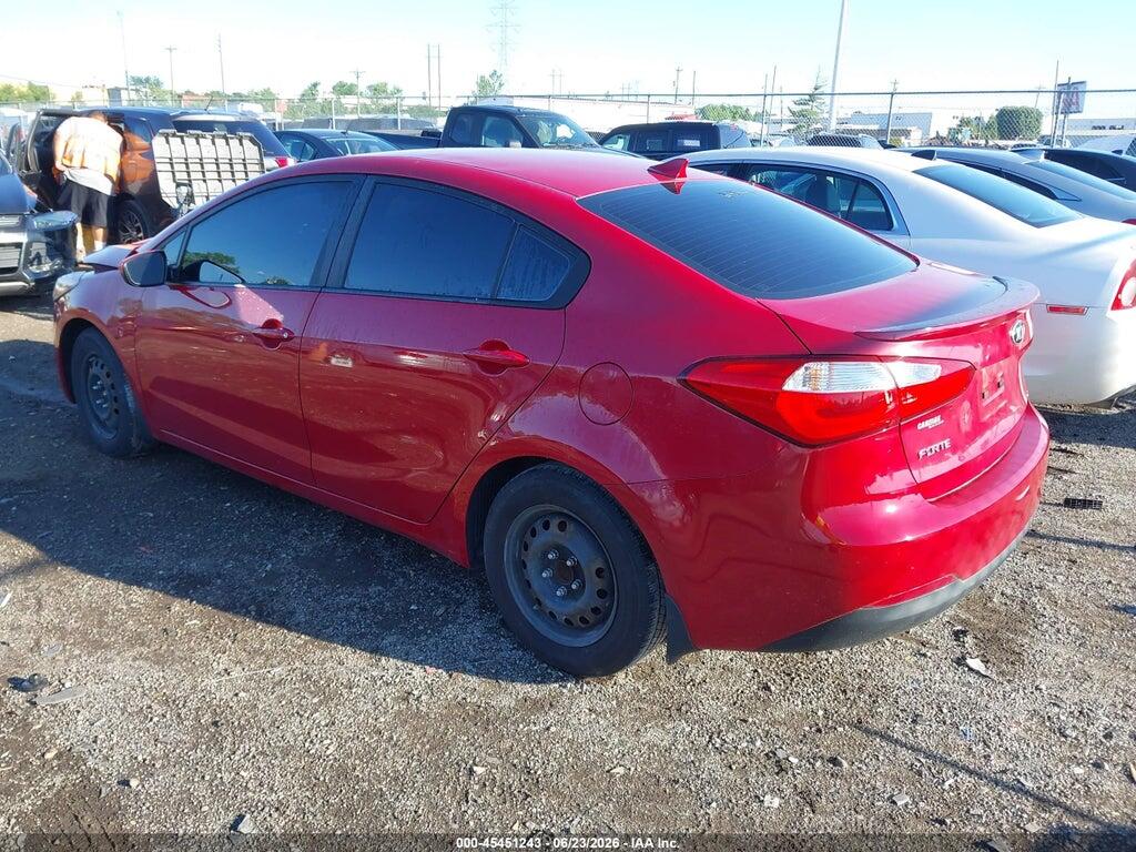 KNAFK4A62G5567979 2016 KIA FORTE photo no. 3