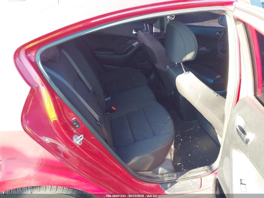 KNAFK4A62G5567979 2016 KIA FORTE photo no. 8