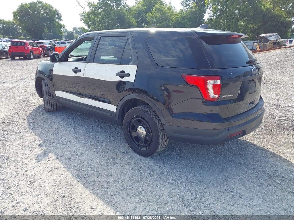 1FM5K8ARXJGB12403 2018 FORD POLICE INTERCEPTOR UTILITY photo no. 3