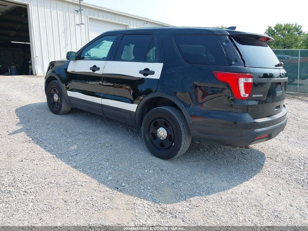 1FM5K8AR1JGB12404 2018 FORD POLICE INTERCEPTOR UTILITY photo no. 3