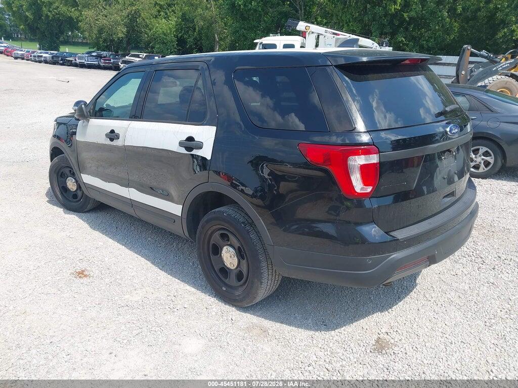 1FM5K8AR4JGB12400 2018 FORD POLICE INTERCEPTOR UTILITY photo no. 3