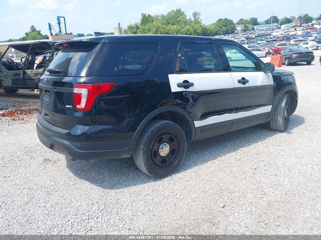 1FM5K8AR4JGB12400 2018 FORD POLICE INTERCEPTOR UTILITY photo no. 4