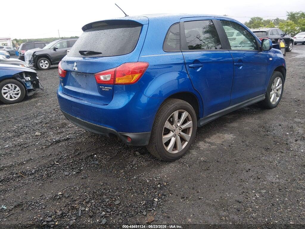 4A4AP3AUXFE019937 2015 MITSUBISHI OUTLANDER SPORT photo no. 4