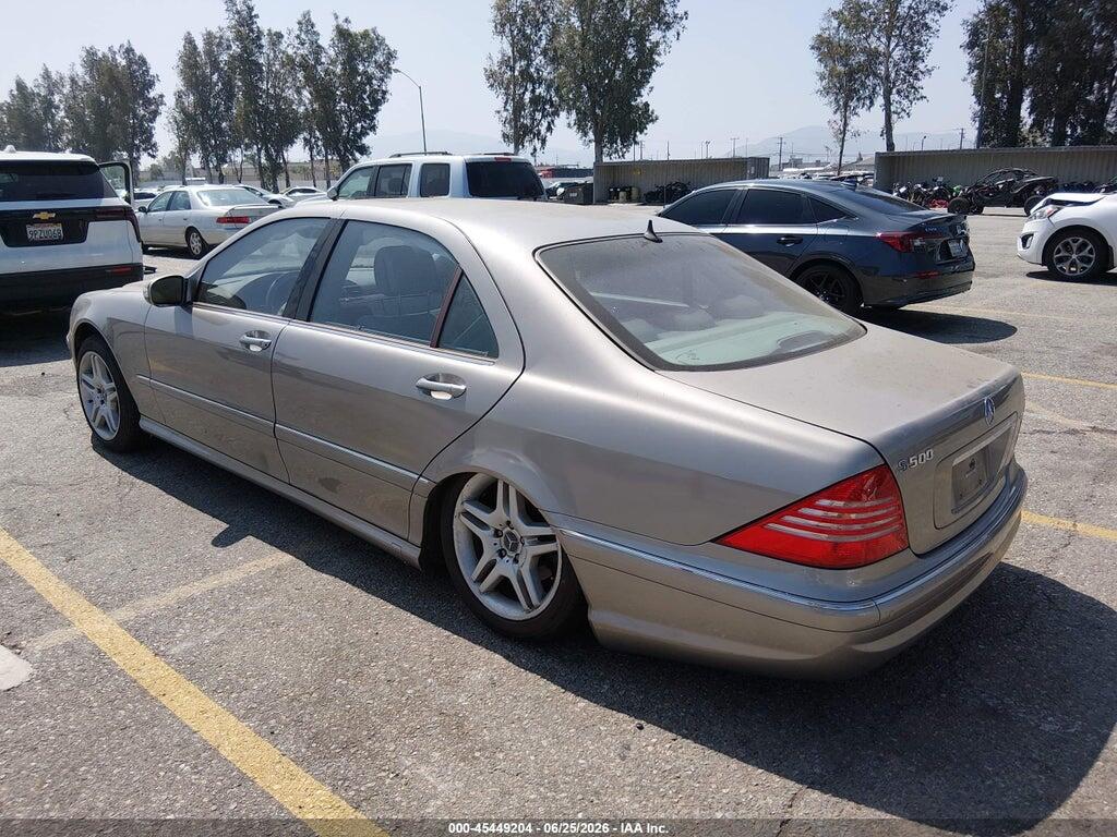 WDBNG75J46A470688 2006 MERCEDES-BENZ S 500 photo no. 3