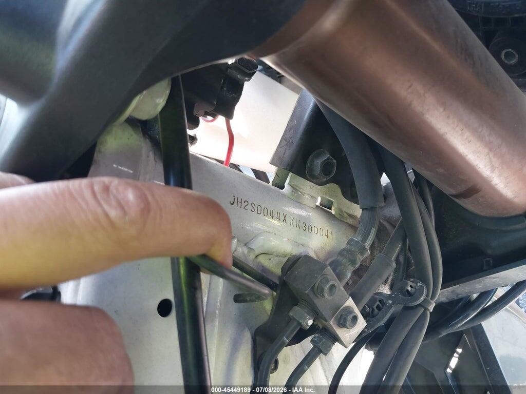 JH2SD044XKK300041 2019 HONDA CRF1000 photo no. 10