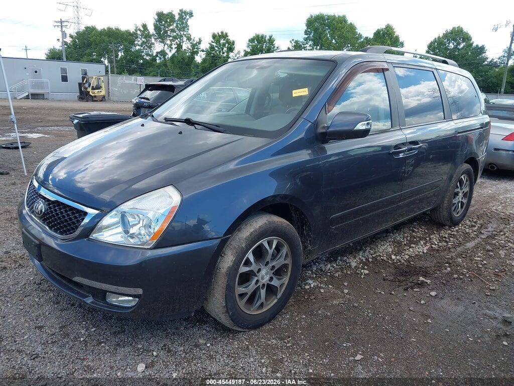 KNDMG4C70E6553765 2014 KIA SEDONA photo no. 2