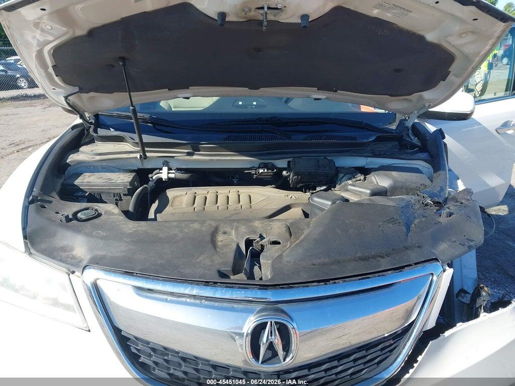 5FRYD3H28EB006778 2014 ACURA MDX photo no. 10