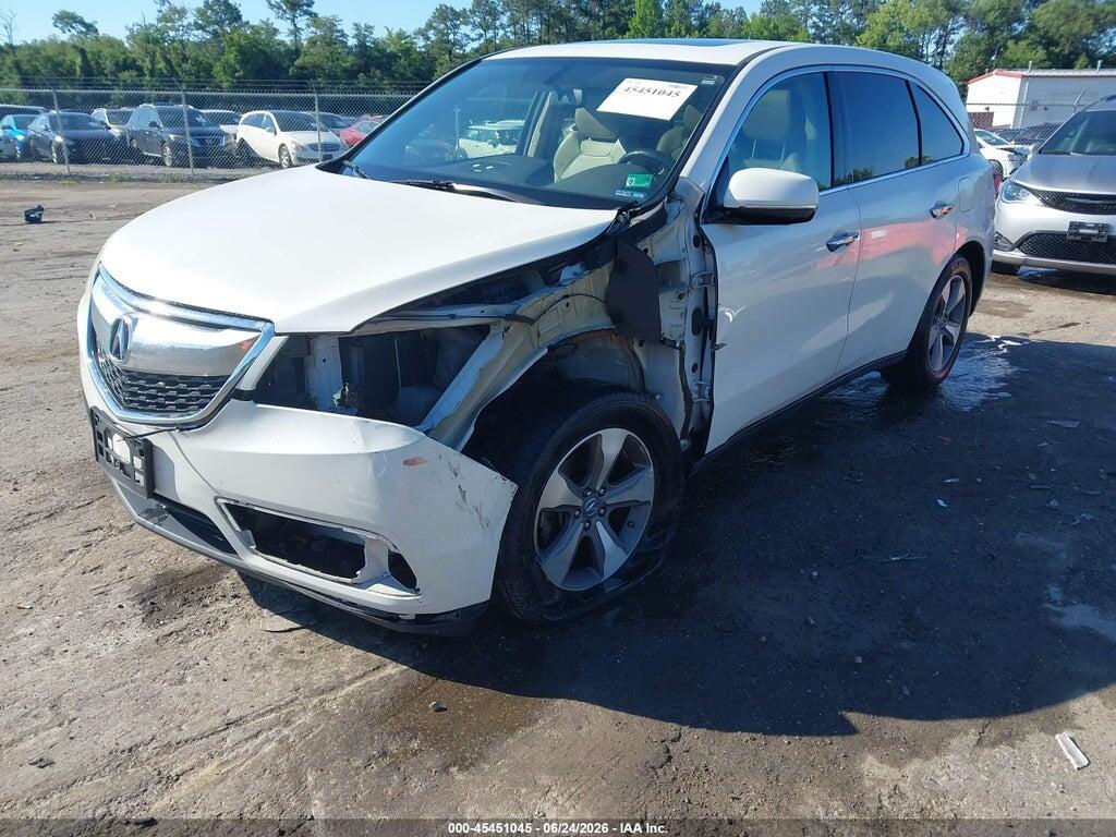 5FRYD3H28EB006778 2014 ACURA MDX photo no. 2