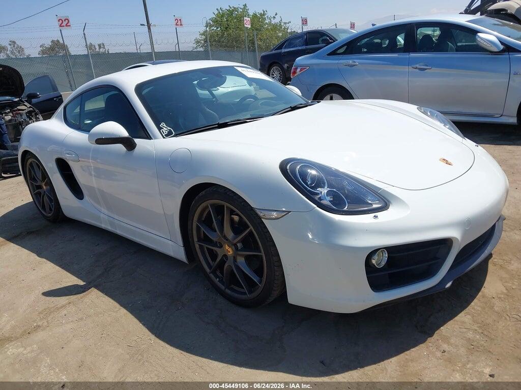 WP0AA2A87FK161055 2015 PORSCHE CAYMAN photo no. 1