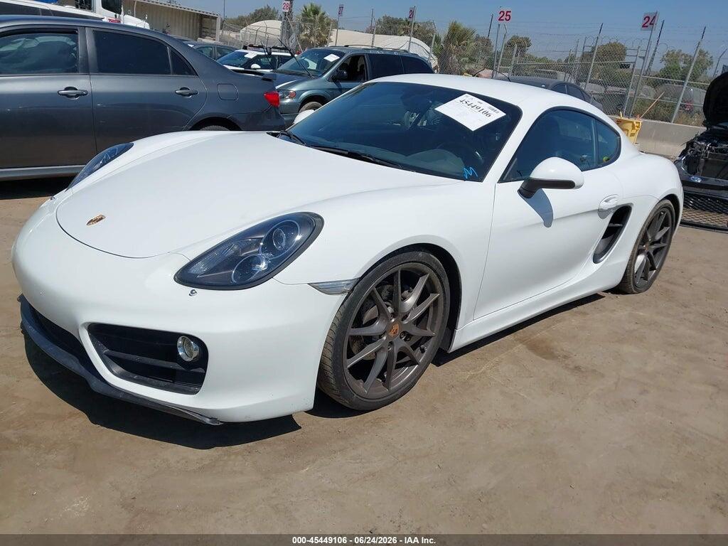 WP0AA2A87FK161055 2015 PORSCHE CAYMAN photo no. 2