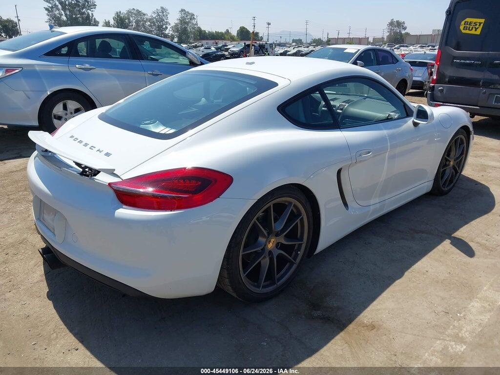 WP0AA2A87FK161055 2015 PORSCHE CAYMAN photo no. 4