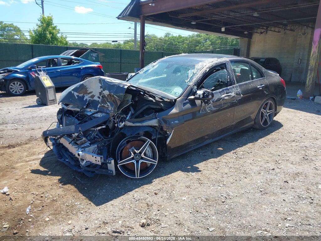 55SWF6EB7HU233651 2017 MERCEDES-BENZ AMG C 43 photo no. 2