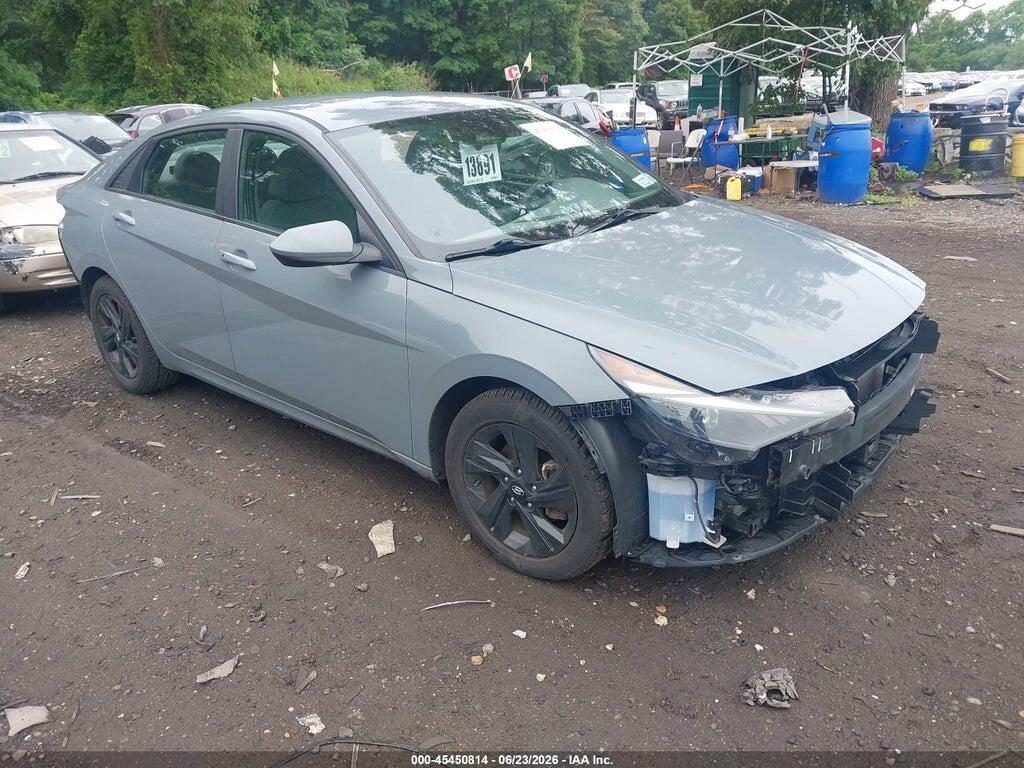 KMHLM4AJ2MU012712 2021 HYUNDAI ELANTRA HYBRID photo no. 1