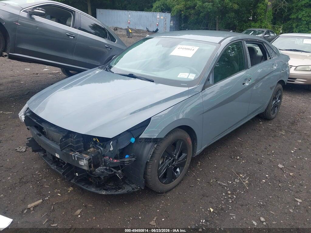 KMHLM4AJ2MU012712 2021 HYUNDAI ELANTRA HYBRID photo no. 6