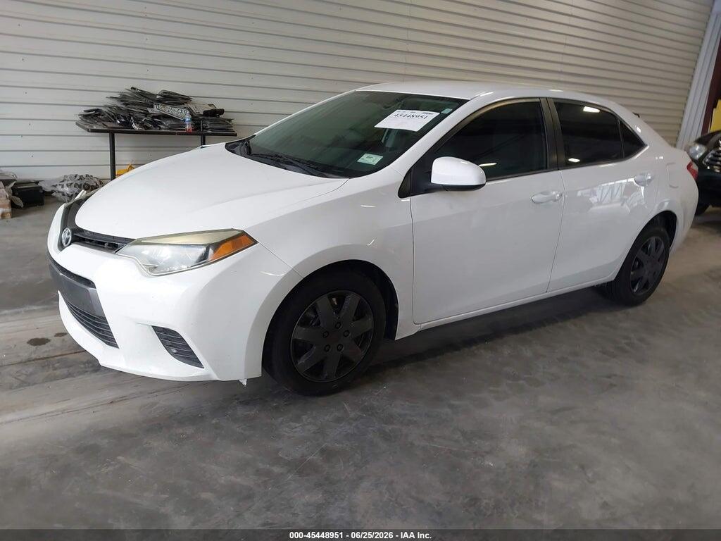 2T1BURHE5GC683377 2016 TOYOTA COROLLA photo no. 2