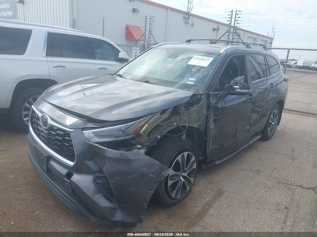 5TDGZRAH5MS068908 2021 TOYOTA HIGHLANDER photo no. 2