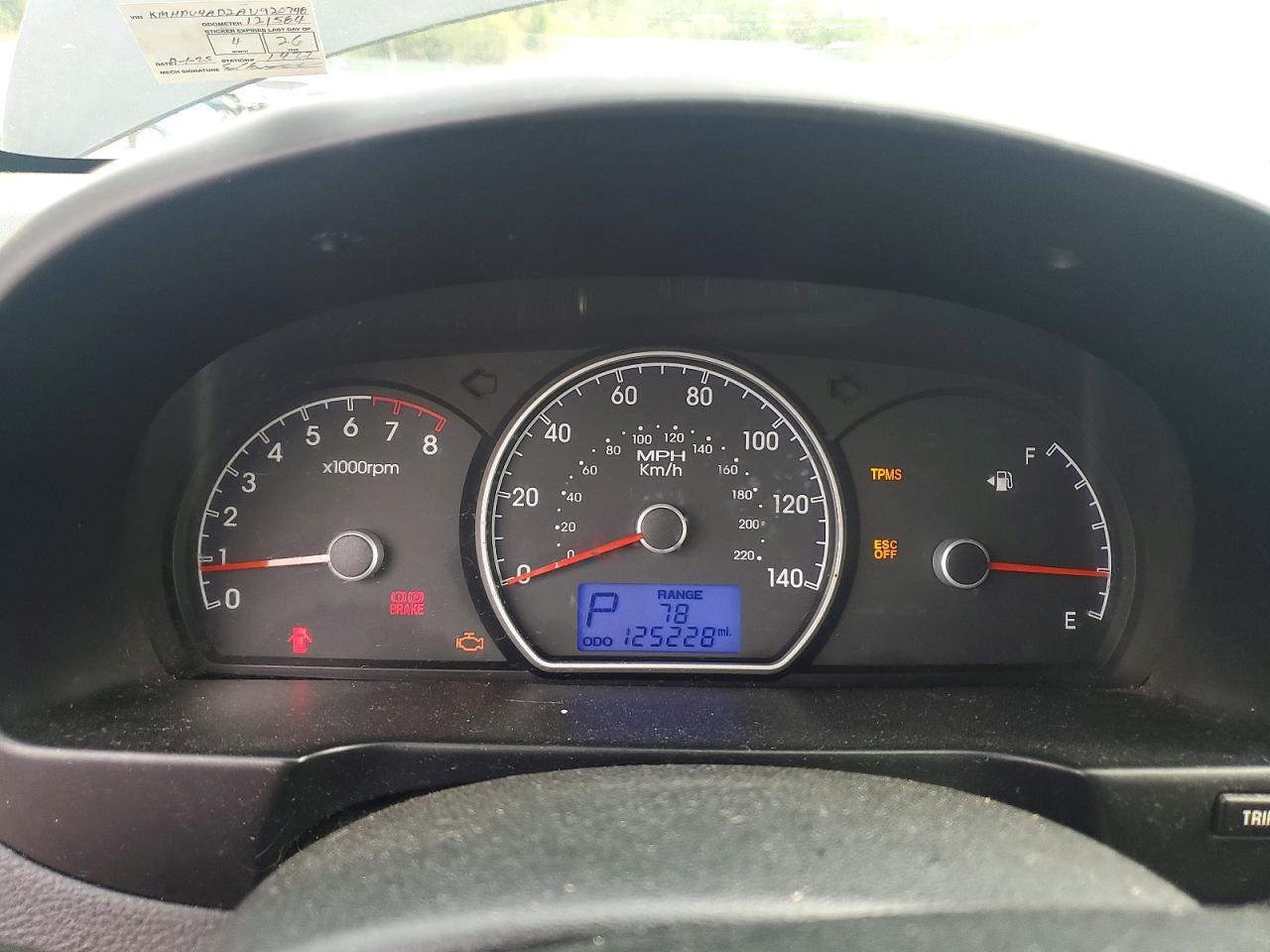 2010 HYUNDAI ELANTRA SE — Фото 9 из 12