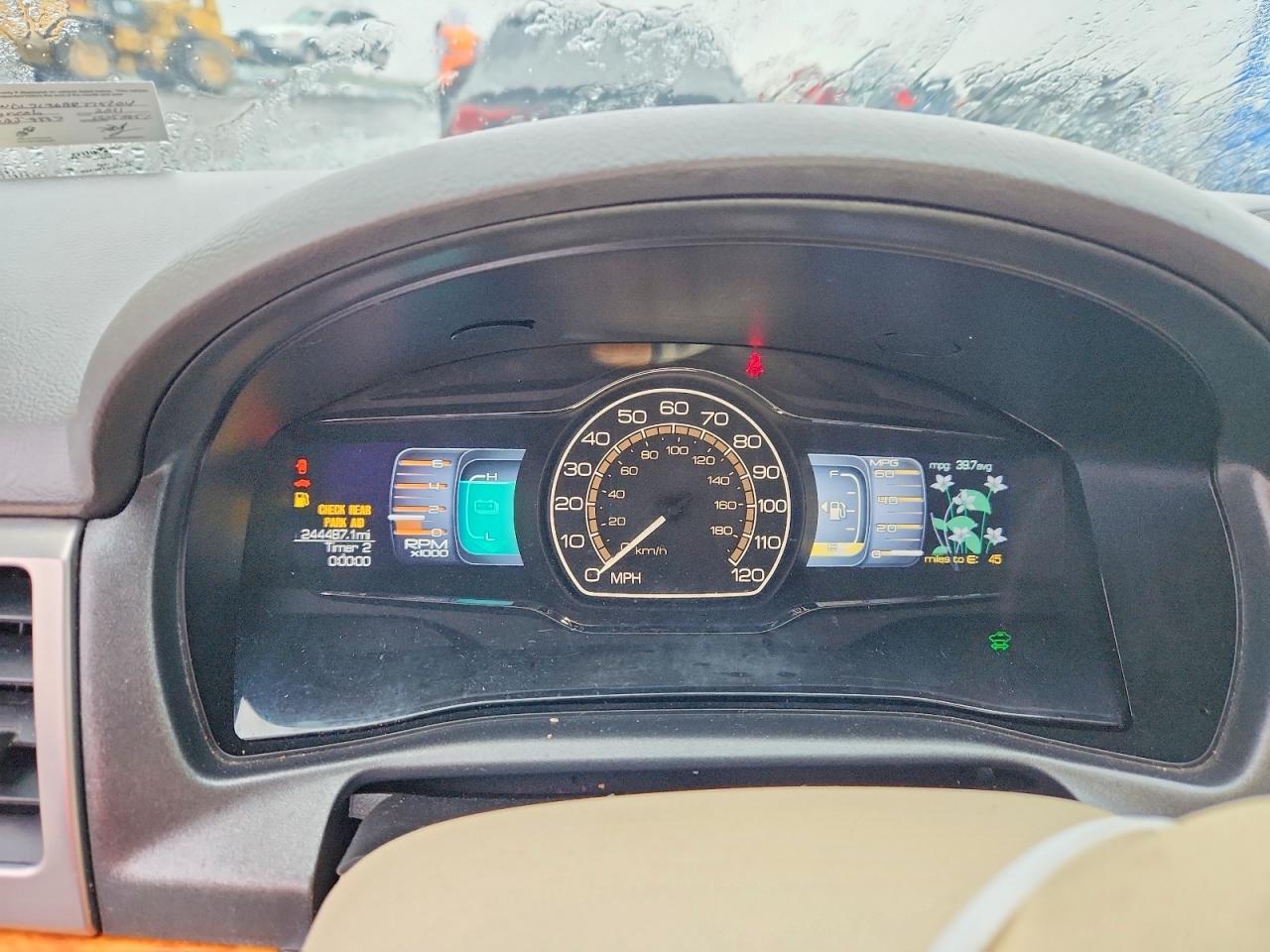 2011 LINCOLN MKZ HYBRID — Фото 9 из 12