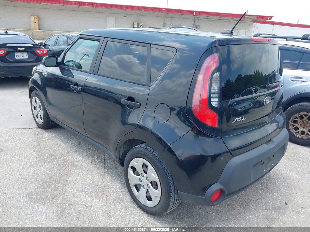 KNDJN2A21F7219048 2015 KIA SOUL photo no. 3