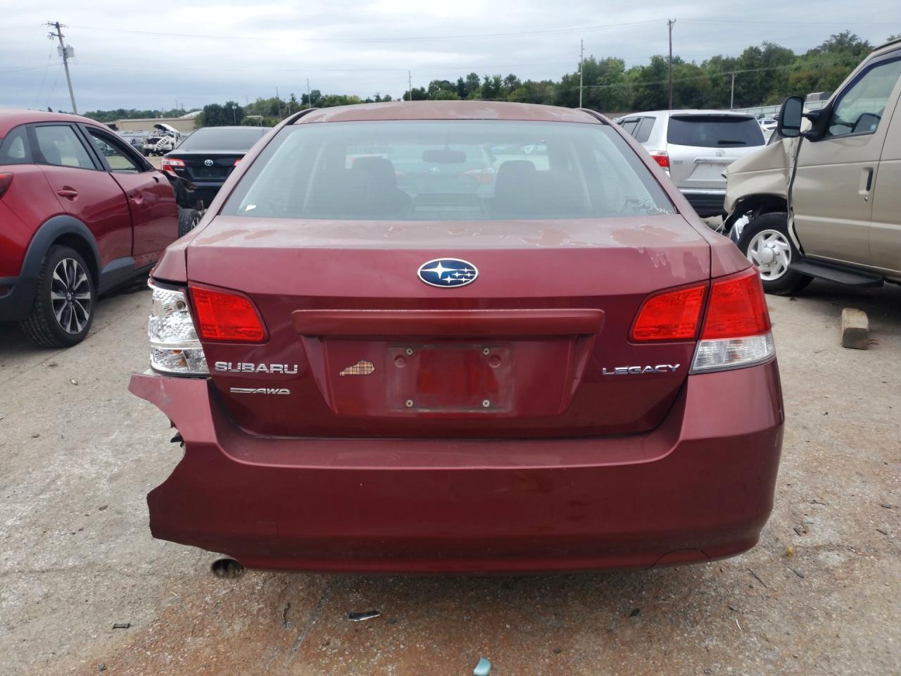2011 SUBARU LEGACY 2.5I PREMIUM — Фото 6 из 12