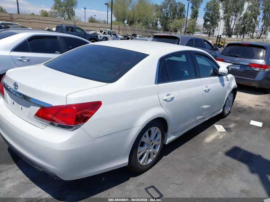 4T1BK3DB5CU470372 2012 TOYOTA AVALON photo no. 4