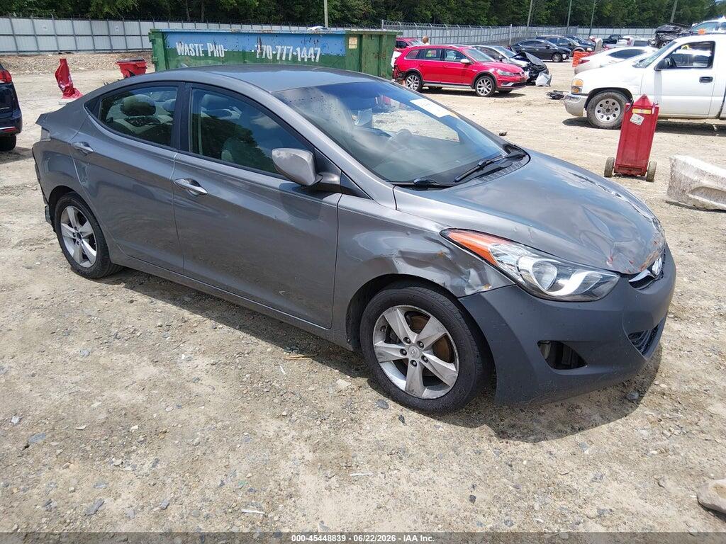 5NPDH4AE8CH129381 2012 HYUNDAI ELANTRA photo no. 1