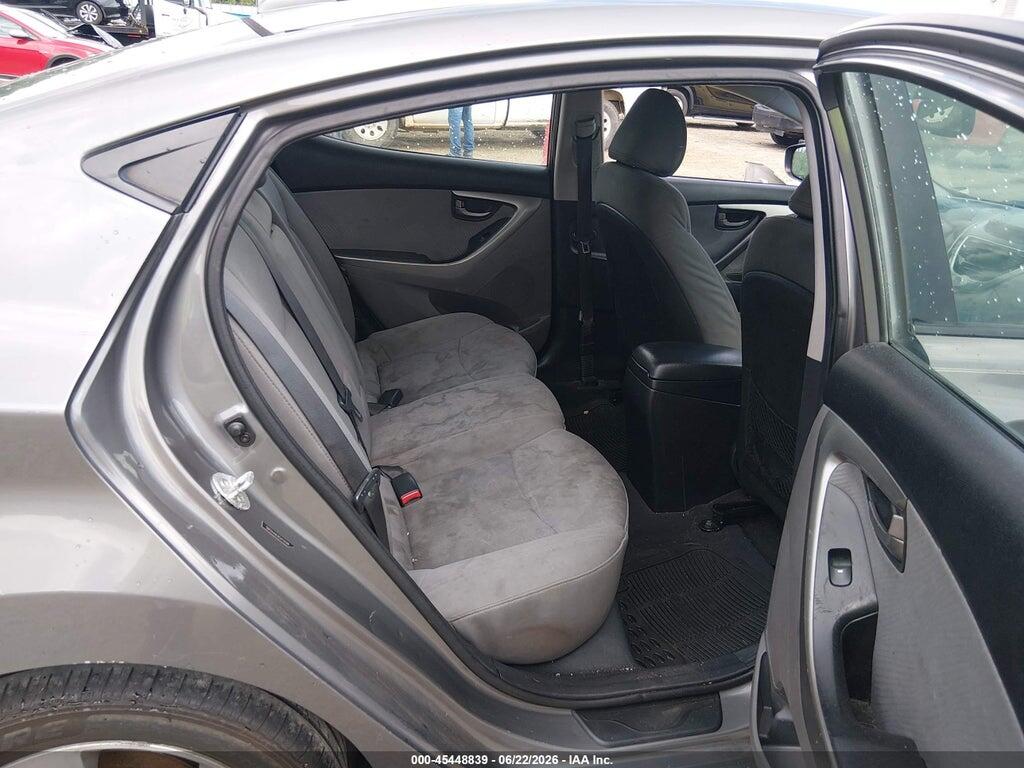 5NPDH4AE8CH129381 2012 HYUNDAI ELANTRA photo no. 8
