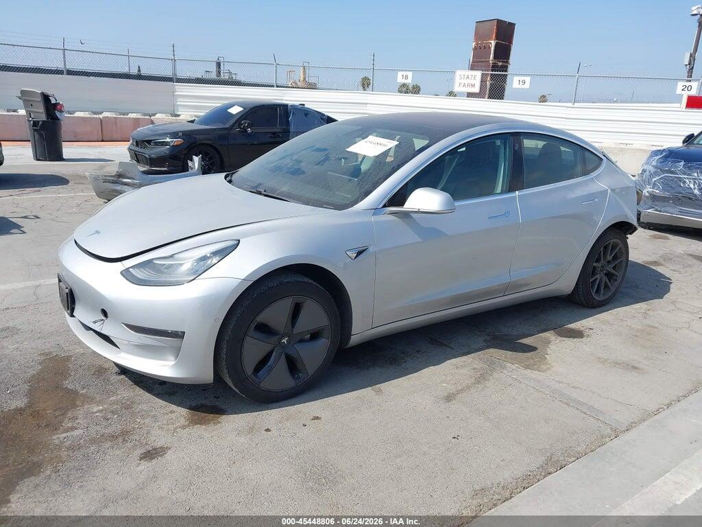 5YJ3E1EA5JF032435 2018 TESLA MODEL 3 photo no. 2