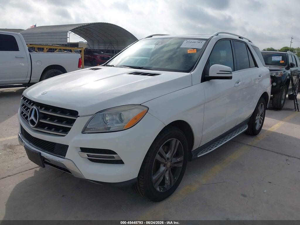 4JGDA5JB4FA557665 2015 MERCEDES-BENZ ML 350 photo no. 2