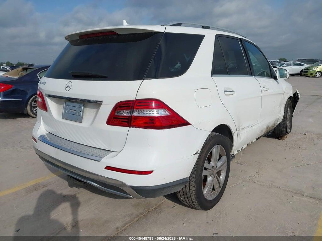 4JGDA5JB4FA557665 2015 MERCEDES-BENZ ML 350 photo no. 4
