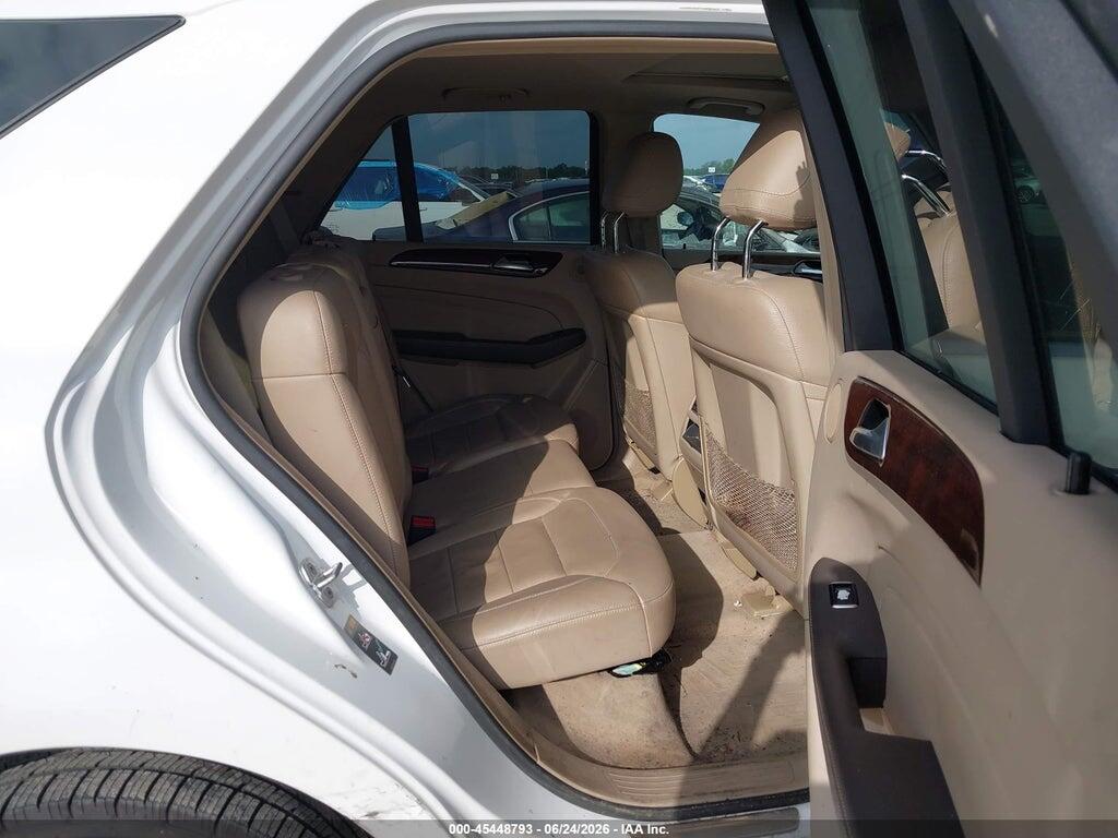 4JGDA5JB4FA557665 2015 MERCEDES-BENZ ML 350 photo no. 8