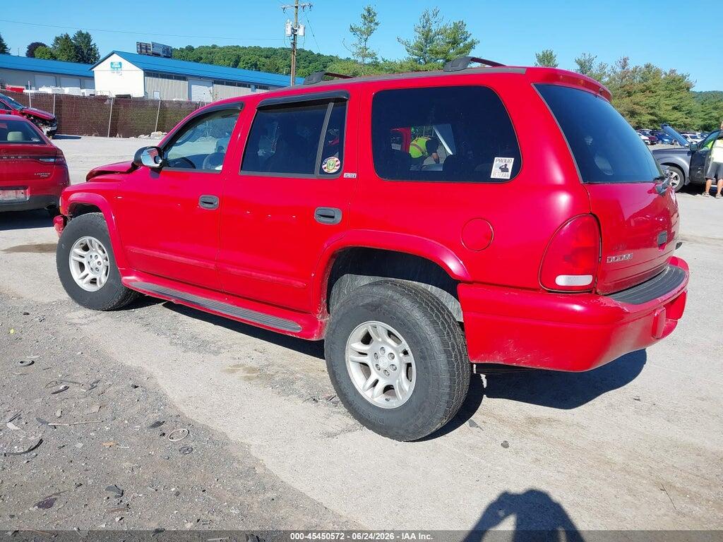 1B4HS48N22F151780 2002 DODGE DURANGO photo no. 3