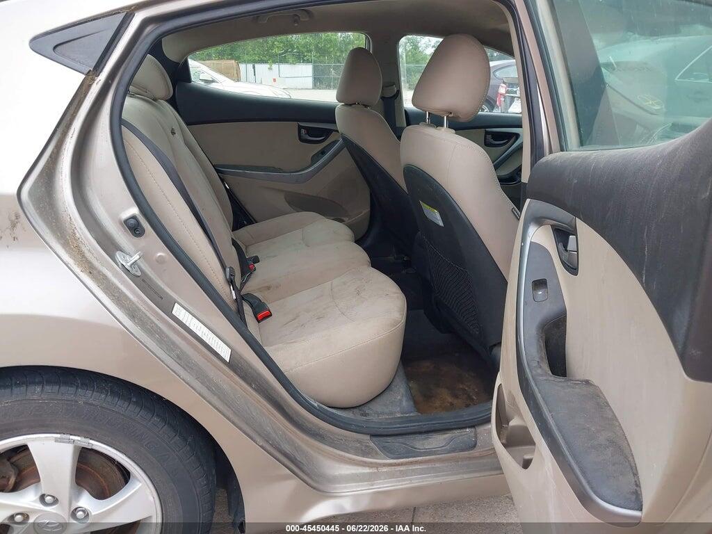 5NPDH4AE8EH512529 2014 HYUNDAI ELANTRA photo no. 8